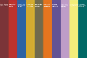 PANTONE ANUNCIA 12 TENDÊNCIAS DE CORES QUE VÃO DOMINAR A MODA OUT-INV 2018/19